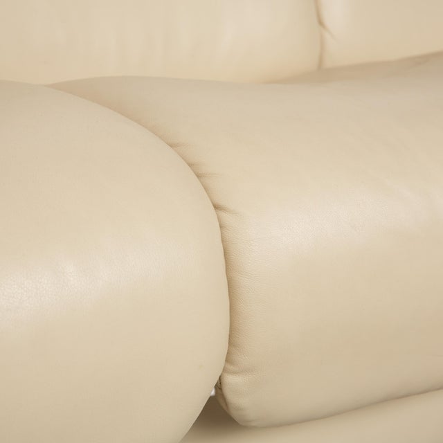 Oslo 3-Seater Sofa in Leather and Wood from Stressless For Sale - Image 5 of 13