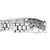 This elegant and sophisticated 14K white gold bracelet is the perfect accessory for any stylish man. The identification...
