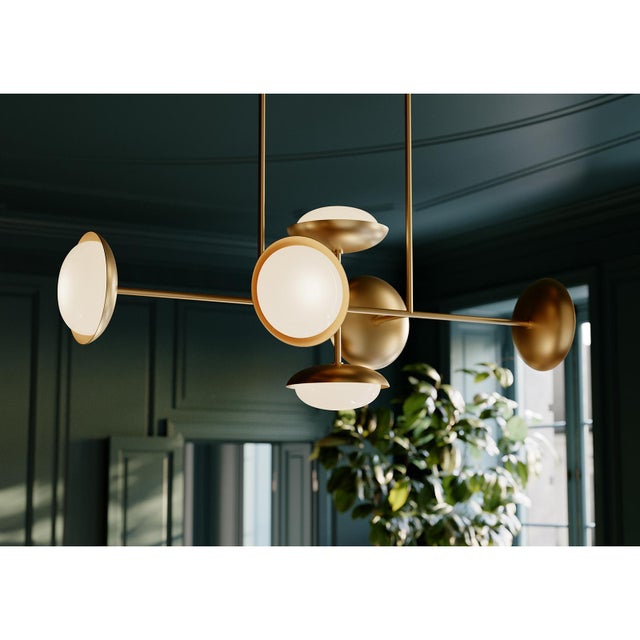 Bond Linear Chandelier For Sale - Image 4 of 9