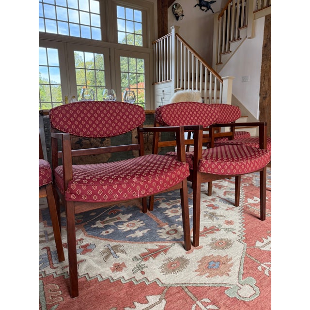 1950s Stunning George Nelson for Herman Miller Dining Chairs (6) For Sale In New York - Image 6 of 13