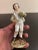 Antique English Staffordshire Man With 2 Doves Figure Circa 1860's For Sale - Image 6 of 9