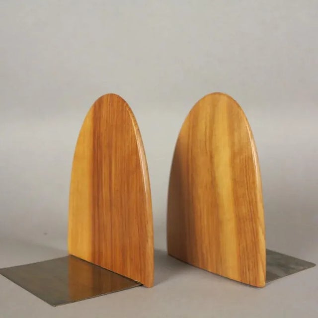 Teak Bookends, 1950s, Set of 2 For Sale - Image 3 of 8