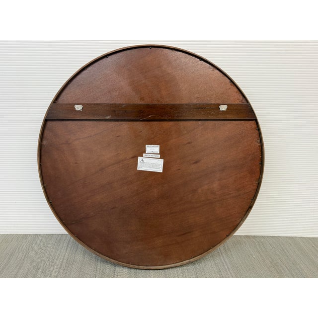 Brownstone Capri Mirror, Teak Wood For Sale - Image 12 of 12