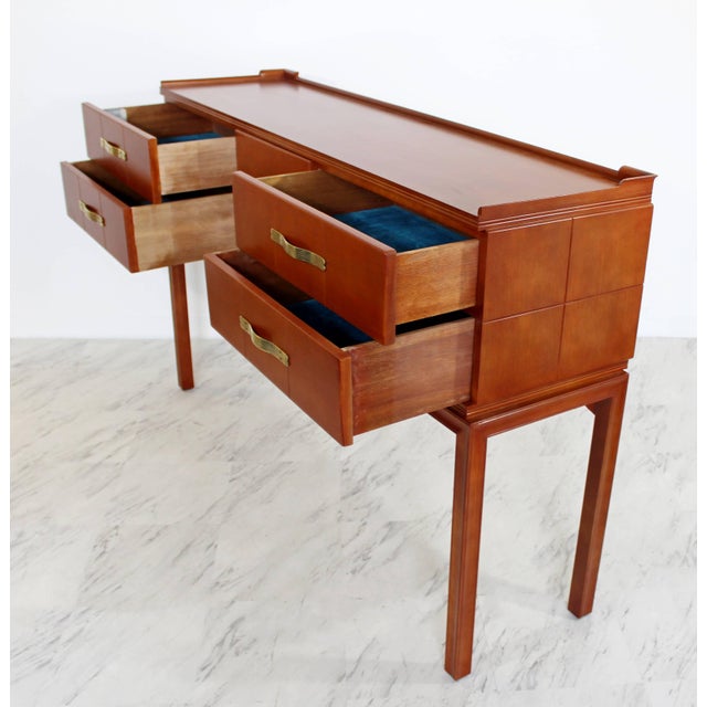 1950s Mid Century Modern Tommi Parzinger For Charak Console Foyer