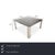 If you're looking for a dining table that exudes modernity and lightness, this model from Bacher is a perfect match. The...