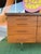 beautiful walnut throughout with laminate top (finished on all sides) versatile piece- could be used in the bedroom,...