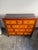 Art Deco Vintage Baker Furniture Burl and Mahogany Chest With Slate Top – Postmodern / Art Deco Influence For Sale - Image 3 of 10