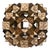 Vance Houston Origami Twisted Symmetry Cubic Sphere Sculpture VanceHoustonArt For Sale