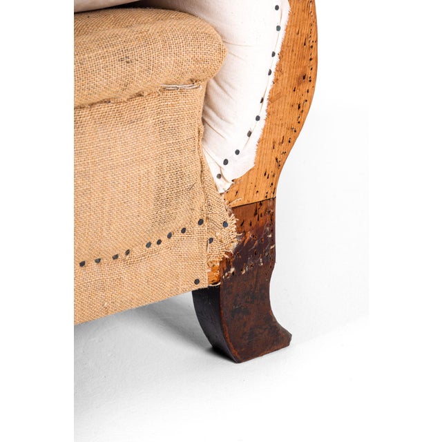 Victorian Deep Seated Armchair, 1890s For Sale - Image 9 of 14