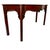 Red Crackle Lacquer Chinese Chippendale Console Table by Minton-Spidell For Sale In San Diego - Image 6 of 16