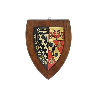 Vintage Exeter College of Oxford Wall Plaque For Sale