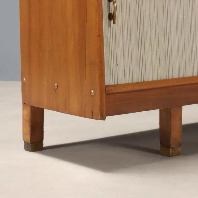 Brown Vintage Bookcase in Wood, 1960s For Sale - Image 8 of 11