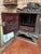 Early 20th Century Carved Wood Dragon Writing Desk With Fitted Cabinet and Shelves For Sale In Washington DC - Image 6 of 6
