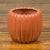 Early 20th Century Early 20th Century Japanese Taishō Period Handmade Coral Colored Pumpkin Shaped Planter For Sale - Image 5 of 7