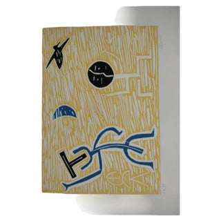 Domingo Millan, Composition, 1990, Engraving For Sale