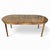 Vintage Bookmatched Veneer Oval Extension Dining Table For Sale - Image 12 of 18