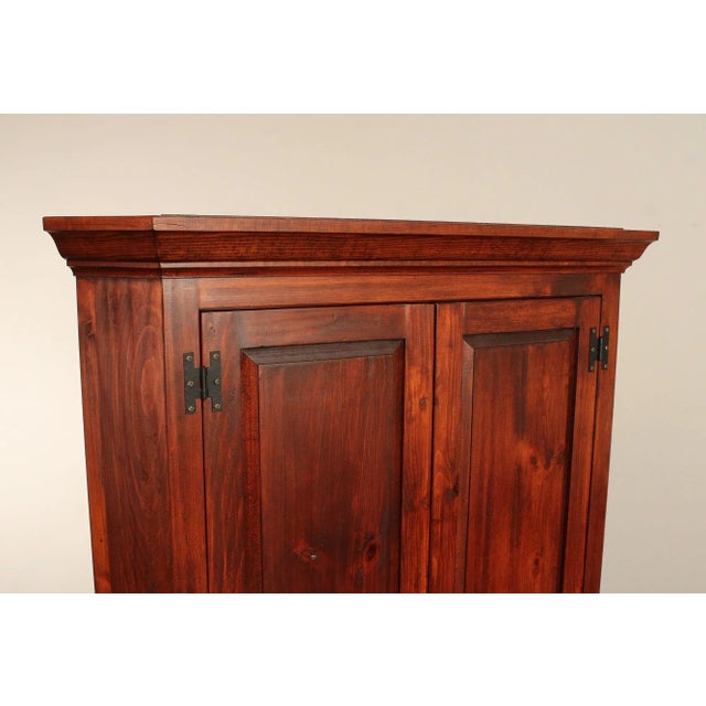 Custom Quality Pine Corner Cupboard For Sale - Image 12 of 12