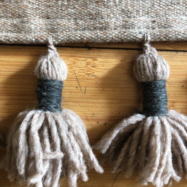 1980s Modernist Reptile Handwoven Tapestry For Sale In Atlanta - Image 6 of 11