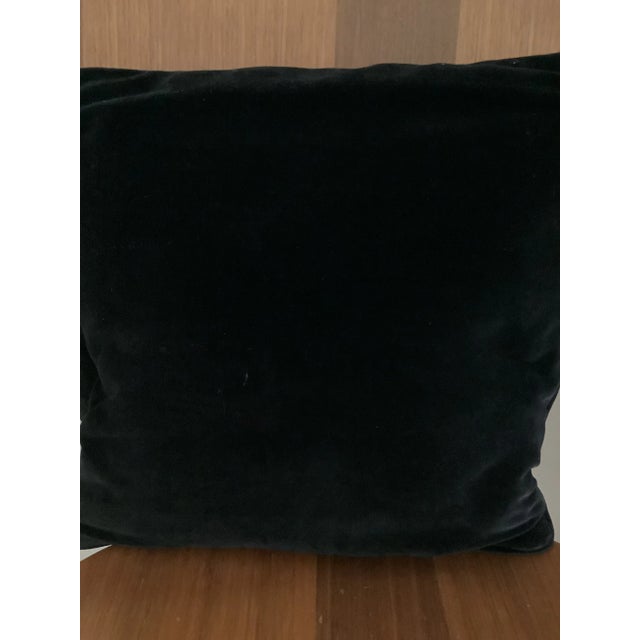 Vintage Cheetah Petit Point Needlepoint Pillow For Sale - Image 9 of 10