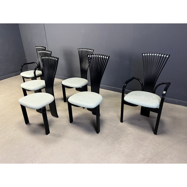 Totem Chairs by Torstein Nilsen for Westnofa, 1980s, Set of 6 For Sale - Image 11 of 14