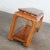 Tan Vintage Asian Style Sofa Console Table Ming Chow Leg Style Attributed to Schnadig Intl. Furniture For Sale - Image 8 of 13