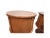 Mersman Vintage Drum Tables Mersman Side Barrel Tables 1970 - Set of 2 For Sale - Image 4 of 7