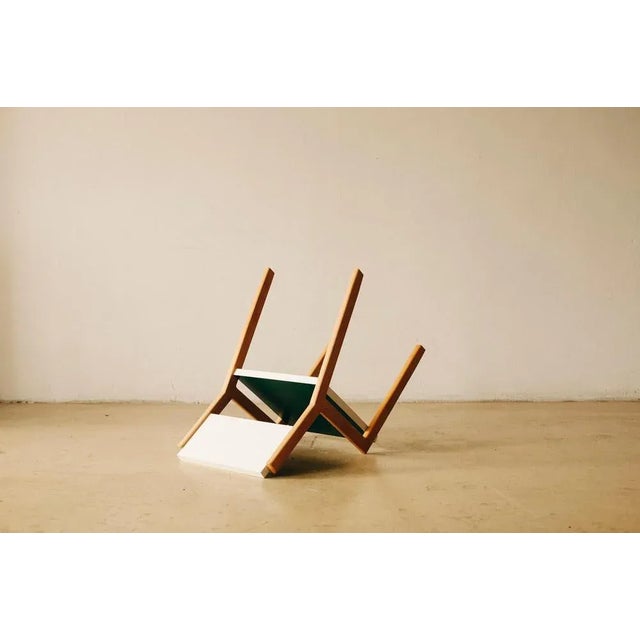 Wood Formica Chair by Owl For Sale - Image 7 of 13