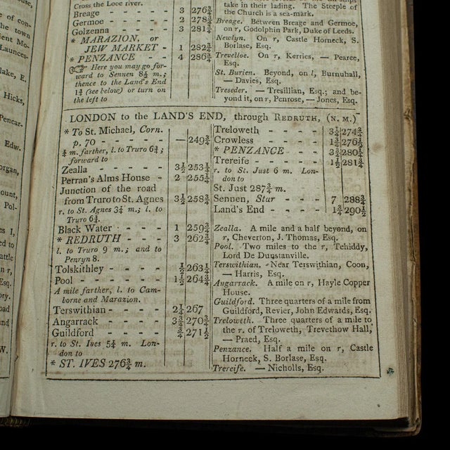 1810s Georgian Antique Paterson's Guide to Britain, English, Maps, Georgian, Published 1811 For Sale - Image 9 of 12