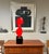 Abstract painted steel sculpture by Santa Barbara, California artist, Scott Donadio, (b. 1961). This well respected and...