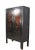 Large 84" Inch Tall Black Chinese Antique Cabinet For Sale - Image 4 of 13