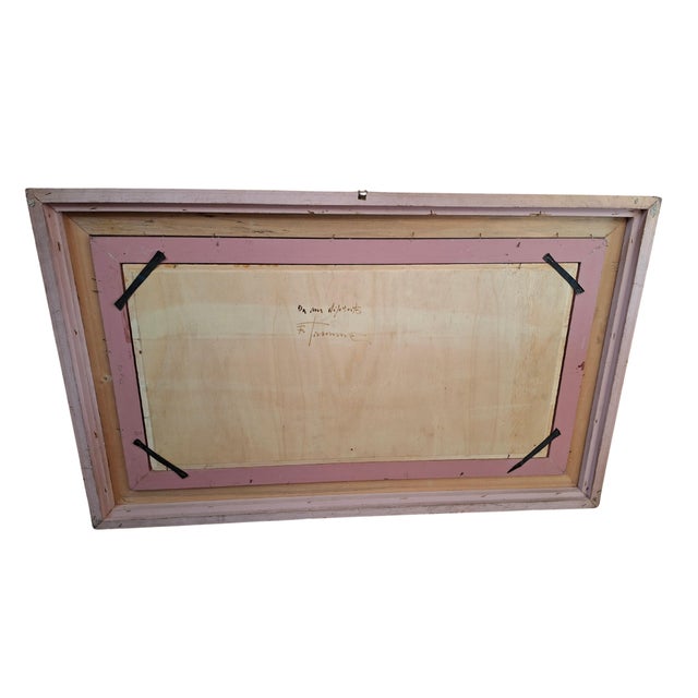 Francesco Tammaro, Neapolitan Market Scene, 1980, Oil Painting For Sale - Image 3 of 9