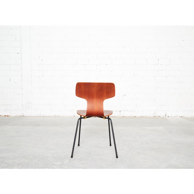 Fritz Hansen Model 3103 Hammer Chairs by Arne Jacobsen for Fritz Hansen, 1964, Set of 4 For Sale - Image 4 of 18