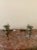 Pair of Mid-Century Italian Brass Anchor Candlestick Holders For Sale In South Bend - Image 6 of 8