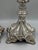Pair of Baroque Revival Sterling Silver Candlesticks With Figural Tripod Bases For Sale In Los Angeles - Image 6 of 15