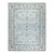 8x10 Hand-Knotted Wool Floral Sky Blue Classic Traditional Modern Carpet Rug For Sale