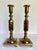 Pair of Vintage American Solid Brass Neoclassical Candlestick Holders For Sale - Image 4 of 10