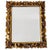 Goldenrod Vintage Baroque Italian Gilded Gold Mirror in Wood, 1960s For Sale - Image 8 of 8