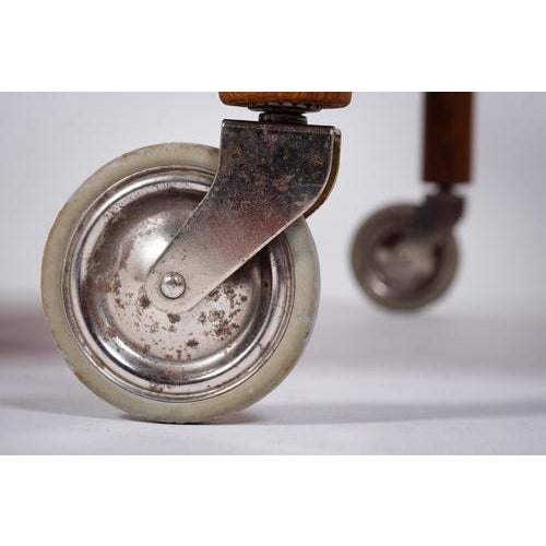 Mid-Century Modern Danish Bar Cart by Hans J. Wegner for Andreas Tuck, 1950s For Sale - Image 9 of 12