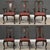 Mid-Century Modern Cherry Dining Chairs by Ethan Allen - Set of 6 For Sale - Image 3 of 11