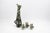 Liqueur Decanter and Celadon in Grey Ceramic and Glasses by Jacques Blin, 1950s, Set of 4 For Sale - Image 12 of 13