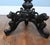 Carved Burmese Side Table Harwood Mayanmar Burma Colonial Furniture For Sale - Image 9 of 10