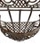Late 20th Century Vintage Wall Basket With Scrolling Details and Three Hooks For Sale - Image 5 of 7