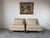 1970s 1970’s Hollywood Regency John Widdicomb Style French Provincial Armless Lounge Chairs – Pair For Sale - Image 5 of 12