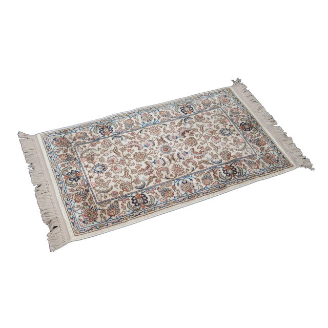 Traditional Karastan 100% Wool Floral Palmette Animal 738 Area Rug Carpet Mat 3' X 5' For Sale - Image 3 of 13