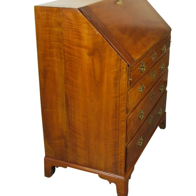 Mid 18th Century 18th-C. American Slant Lid Desk For Sale - Image 5 of 13
