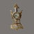 Marie Antoinette V&A Porcelain and Ormolu Mantel Clock, 1960s For Sale - Image 13 of 17