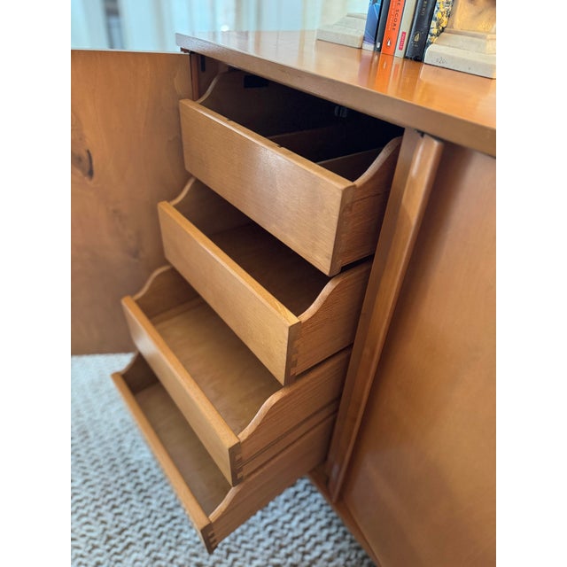 Mid-Century Modern A Mid Century Modern Buffet by Viko Baumritter of New York (The Original Company Behind Ethan Allen), Circa 1960s. For Sale - Image 3 of 12