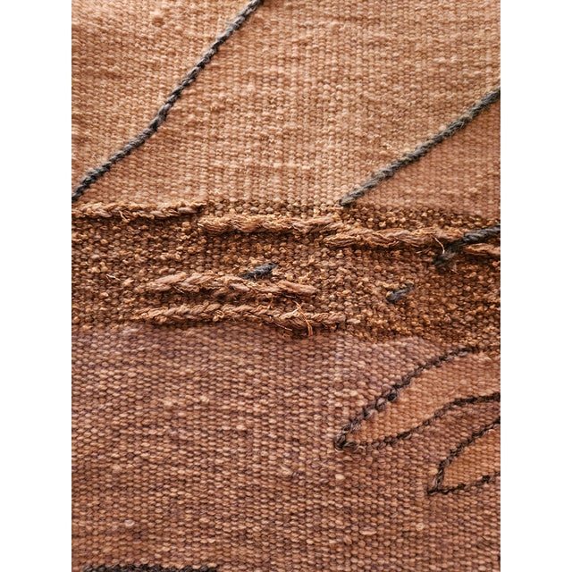Textile Triangle V: Law of Three Series Hand Woven Tapesty For Sale - Image 7 of 8