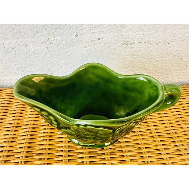 1990s Leaf Design Gravy Boat For Sale - Image 5 of 6
