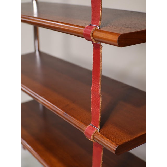 Jumbo Bookcase by Luigi Massoni for Poltrona Frau, 1970s For Sale - Image 11 of 14